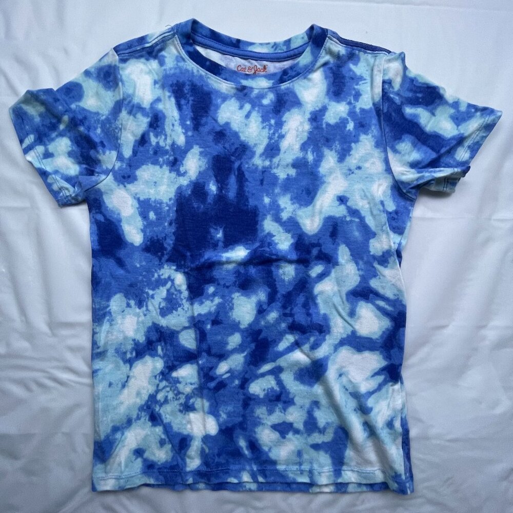 Cat & Jack Tie-dye Boys T-shirt Size M(8-10)